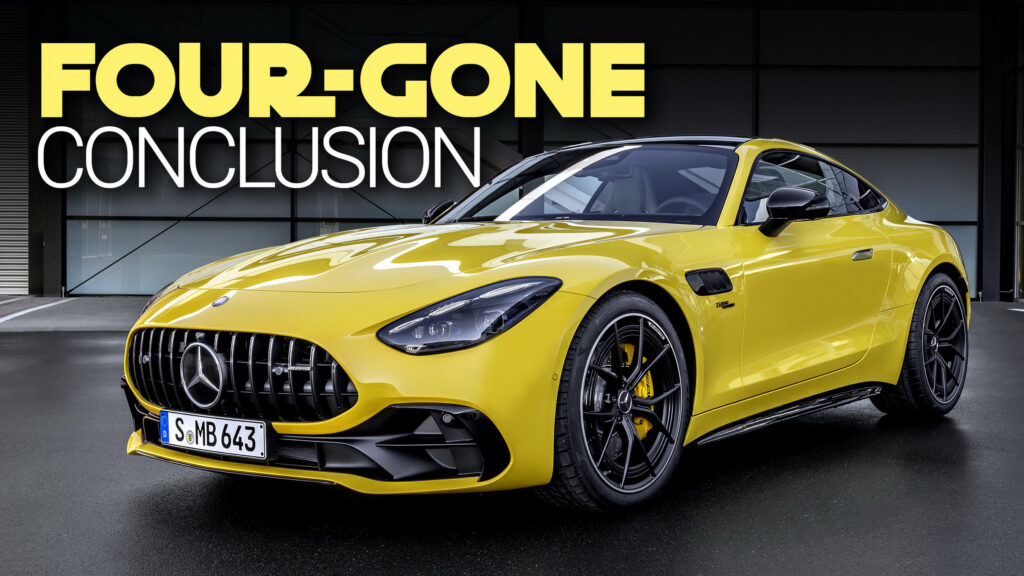  Would you pay $107,000 for a four-cylinder Mercedes-AMG GT?