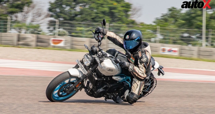 Royal Enfield Guerrilla 450 Track Test