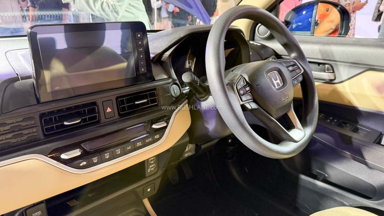 New Honda Amaze interior