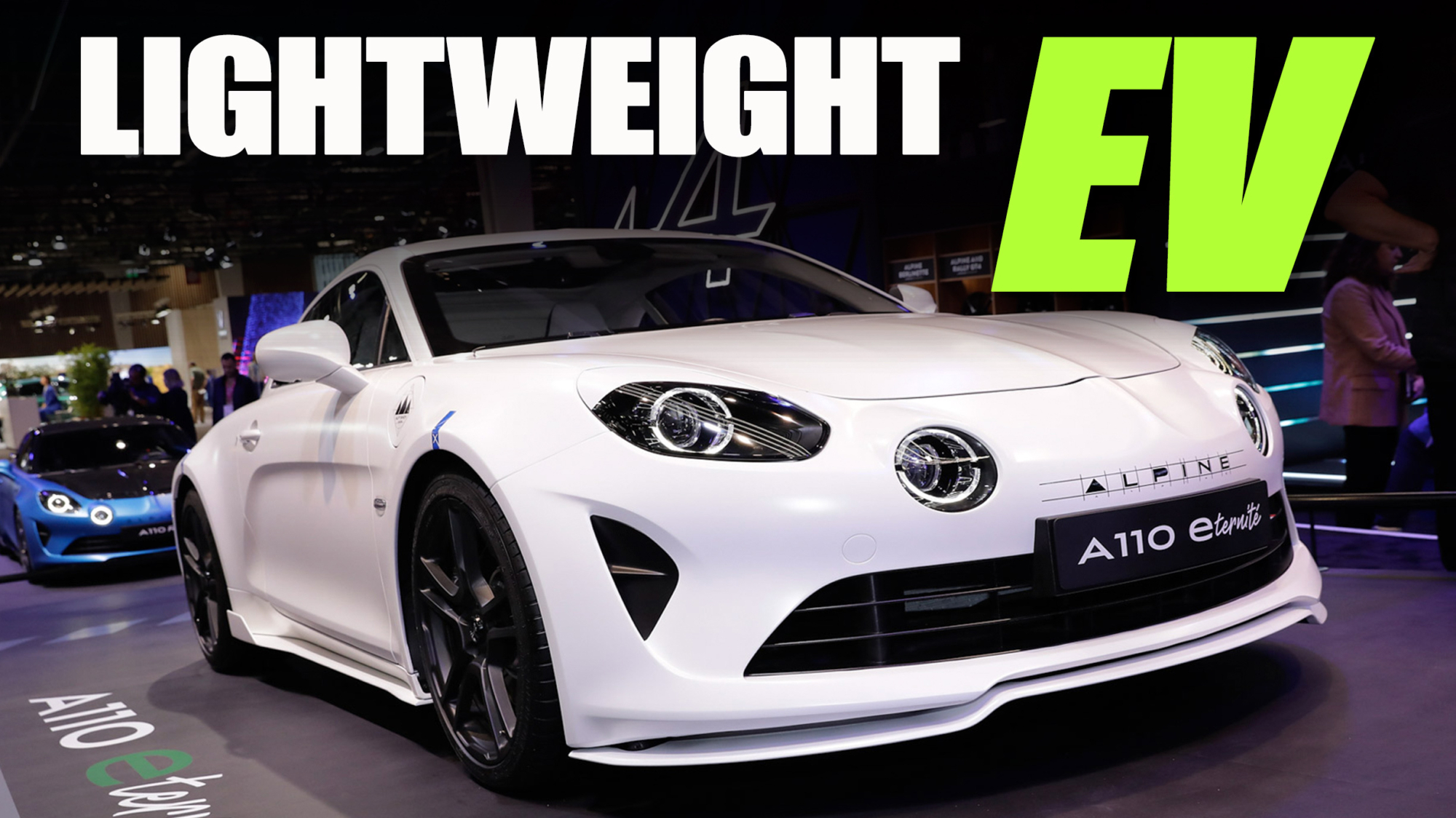 Alpine Claims Electric A110 Will Be Lighter Than ICE Rivals