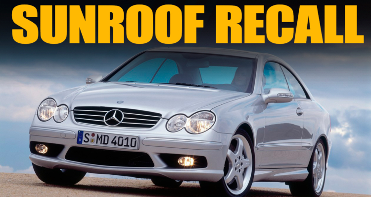 Mercedes Sunroof Disaster Strikes Again With Over 33,000 Cars Impacted