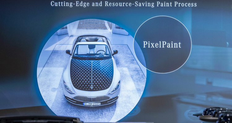 Mercedes PixelPaint Is Like Inkjet Printing For Cars, Will Enable Custom Designs