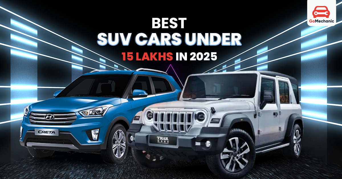 Best SUV in India under Rs 15 Lakh