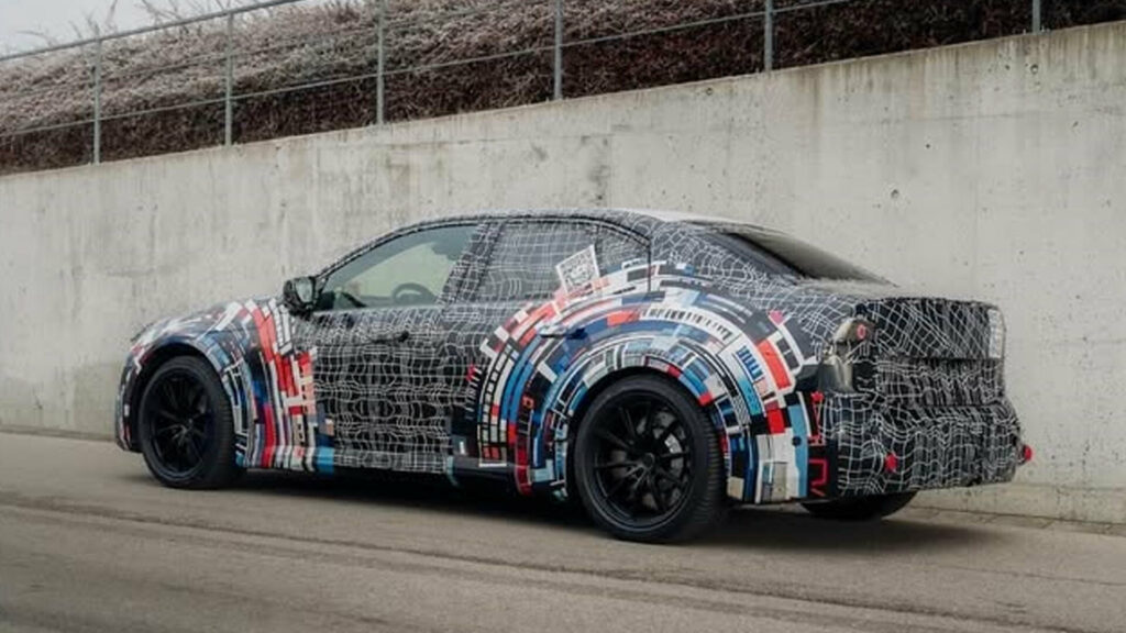  BMW M teases a hot Neue Klasse M3 EV