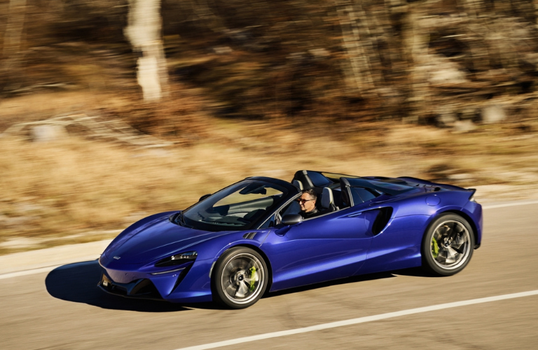 2025 McLaren Artura Spider side view