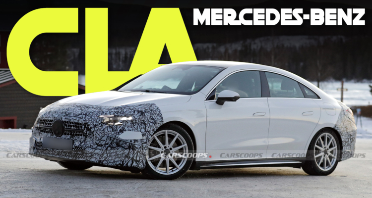 2026 Mercedes CLA Reveals Its Streamlined Body Ahead Of Impending Debut