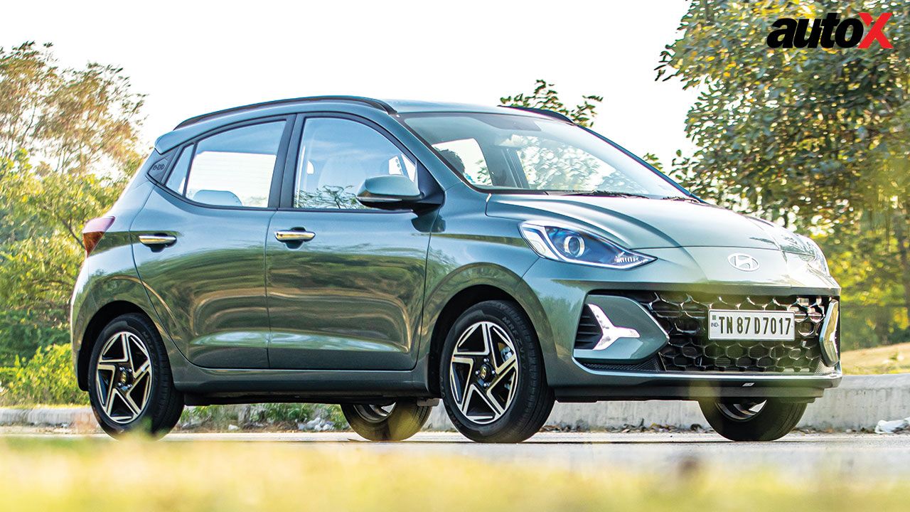 Hyundai Grand I10 Nios side view