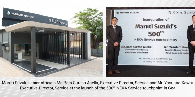 Maruti Suzuki opens 500th NEXA service touch point in India