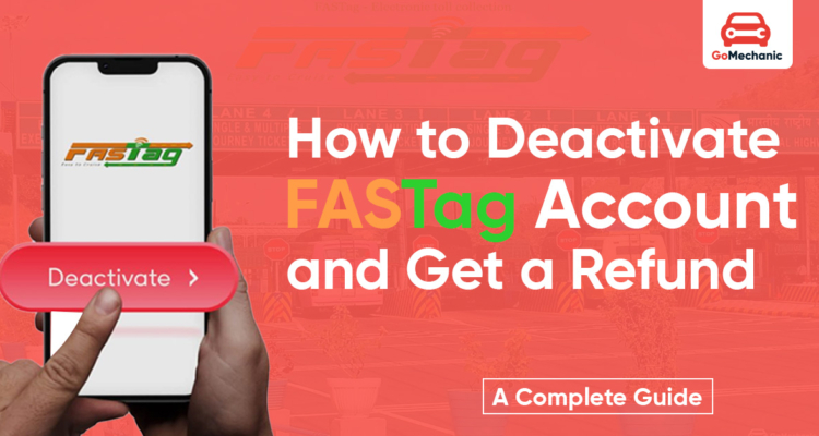 Online Fastag deactivation. Step by step instructions