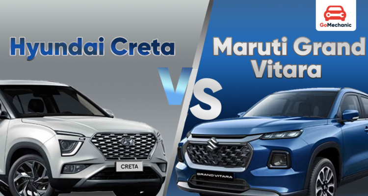 Hyundai Creta vs Grand Vitara: Compact SUV Comparison