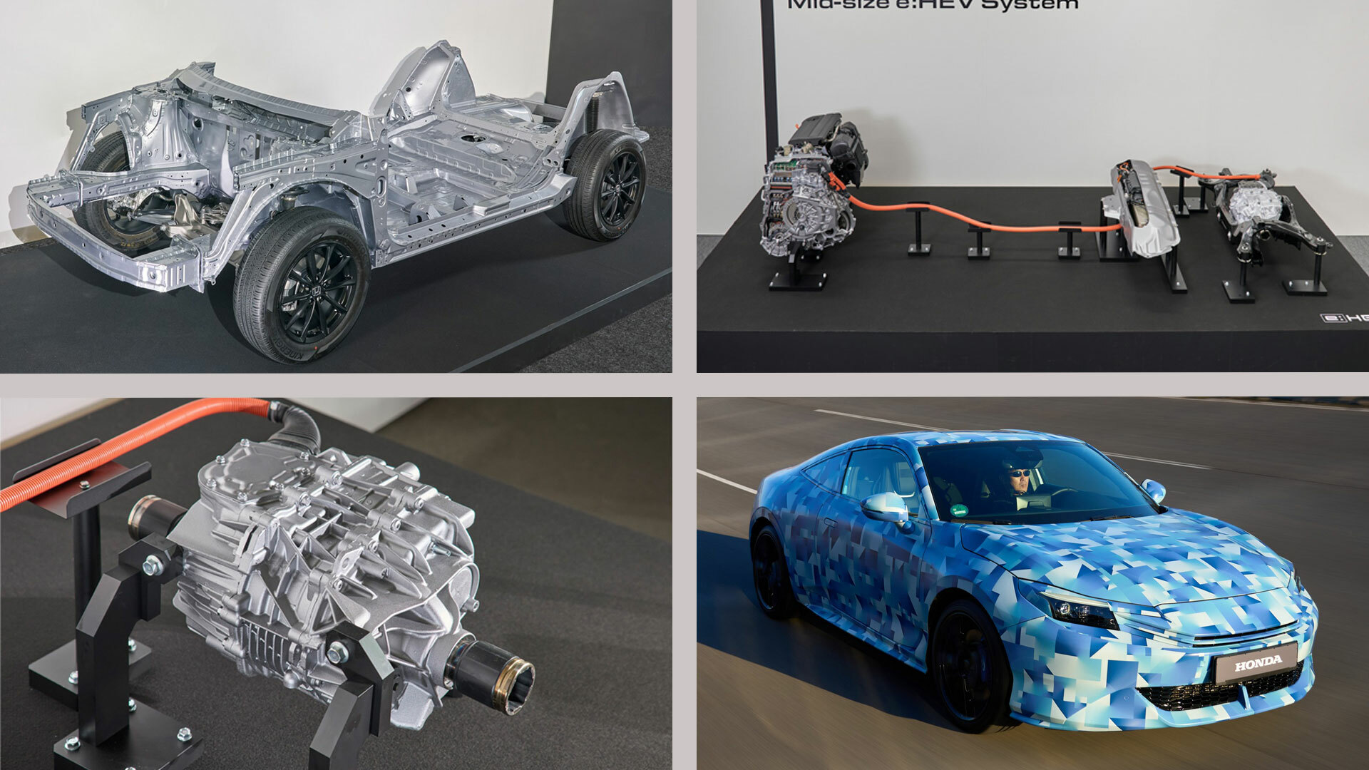 Honda Debuts Next-Gen Hybrid Powertrains, New Mid-Size Platform, And More