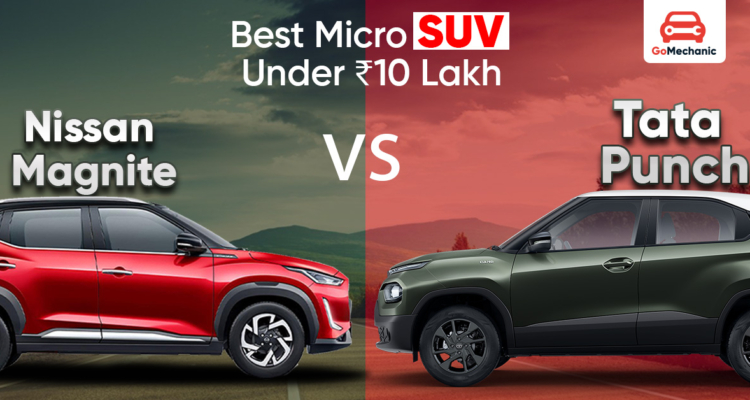 Nissan Magnite vs Tata Punch: Compare features and pricing