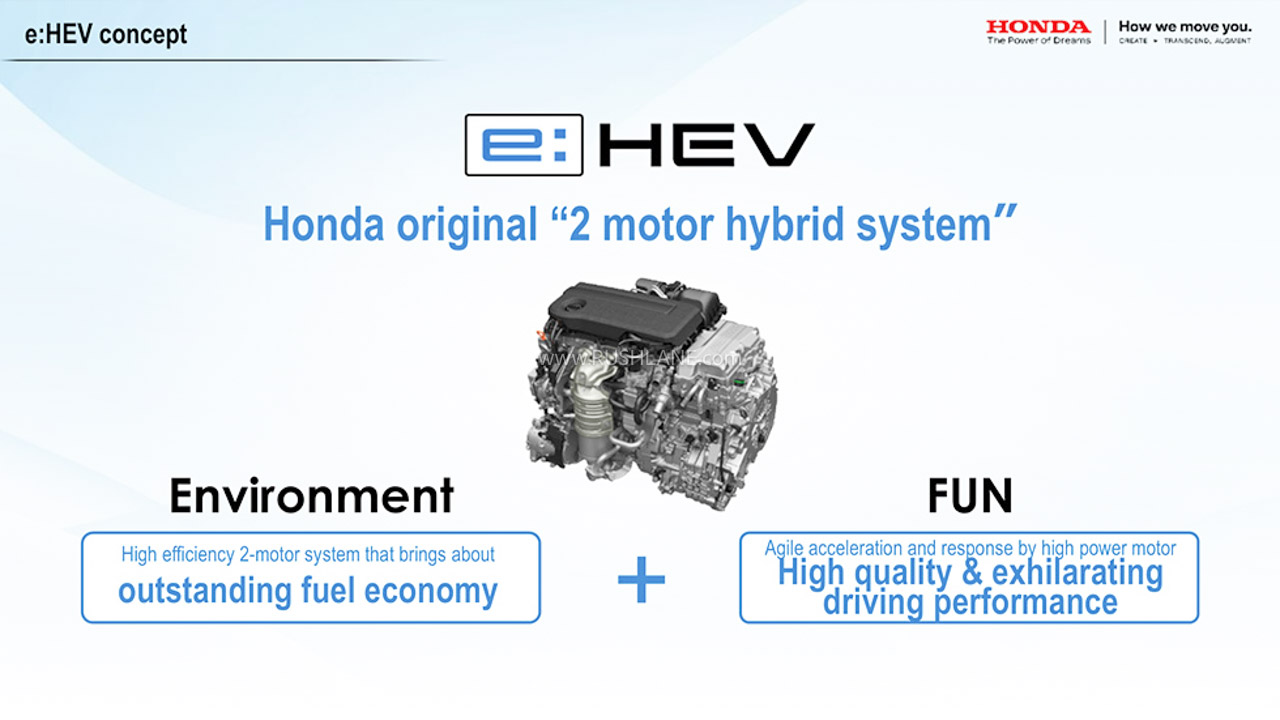 Honda's next-generation e:HEV hybrid system