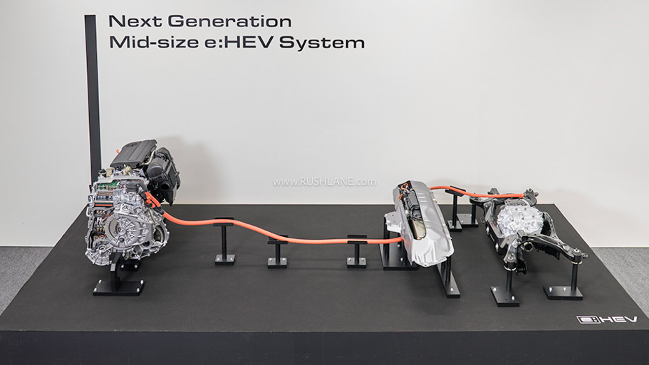 Honda's next-generation e:HEV hybrid system