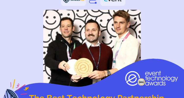 Walls.io and Cvent win Best Technology Partner Award