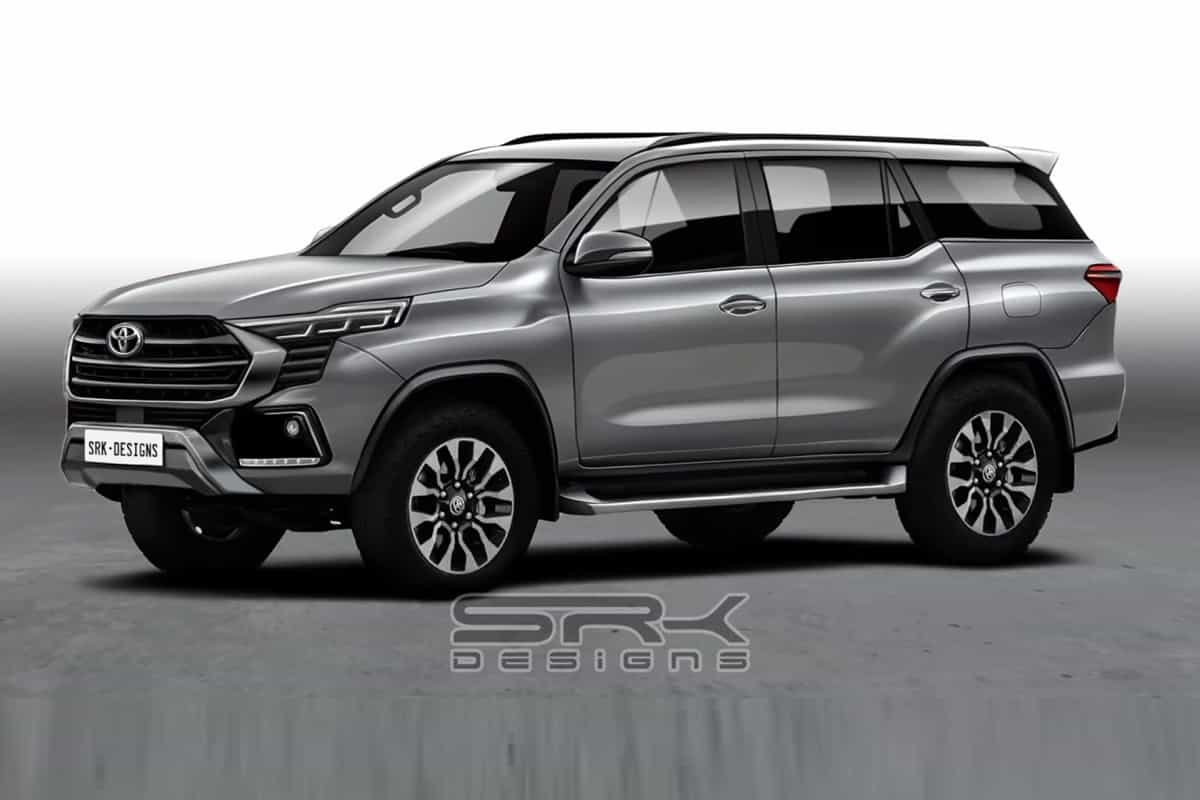 2024 Toyota Fortuner Rendering