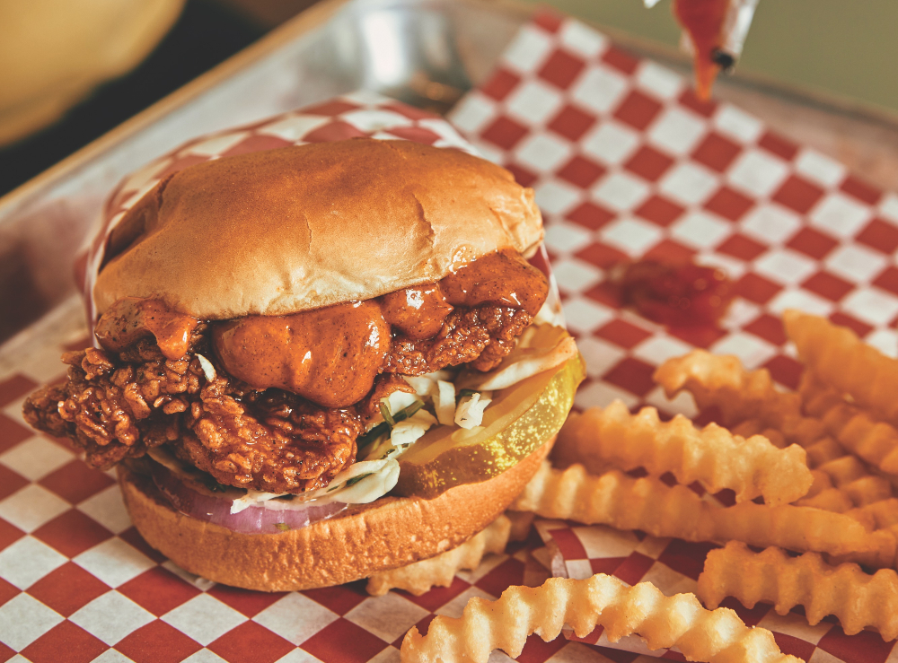 Food court chicken sandwiches start here 