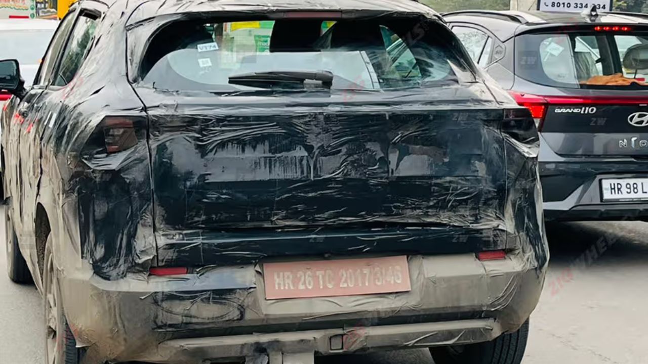 Maruti Suzuki E Vitara Spy rear