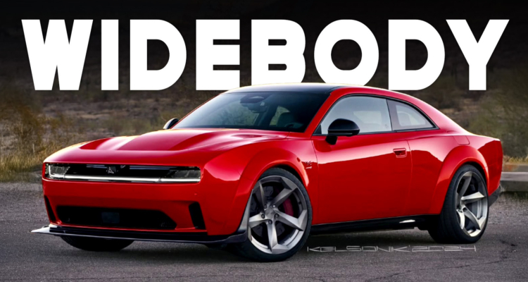 Dodge Charger Daytona Render Previews Its Widebody Future