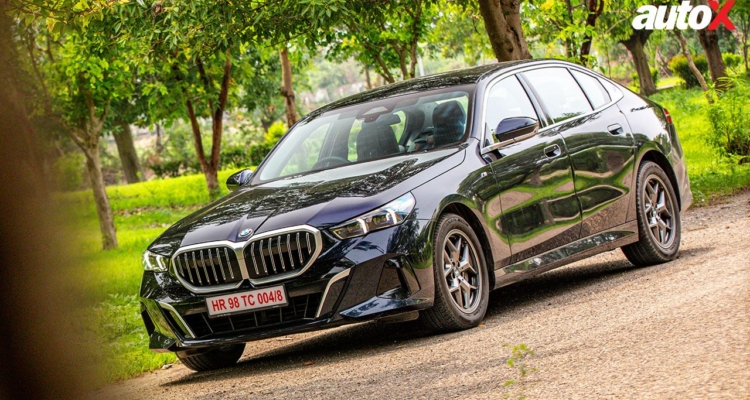 BMW 5 Series LWB Front Three Quarter