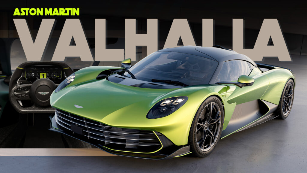 Aston Martin Valhalla takes on Italians with 1,064-hp PHEV V8