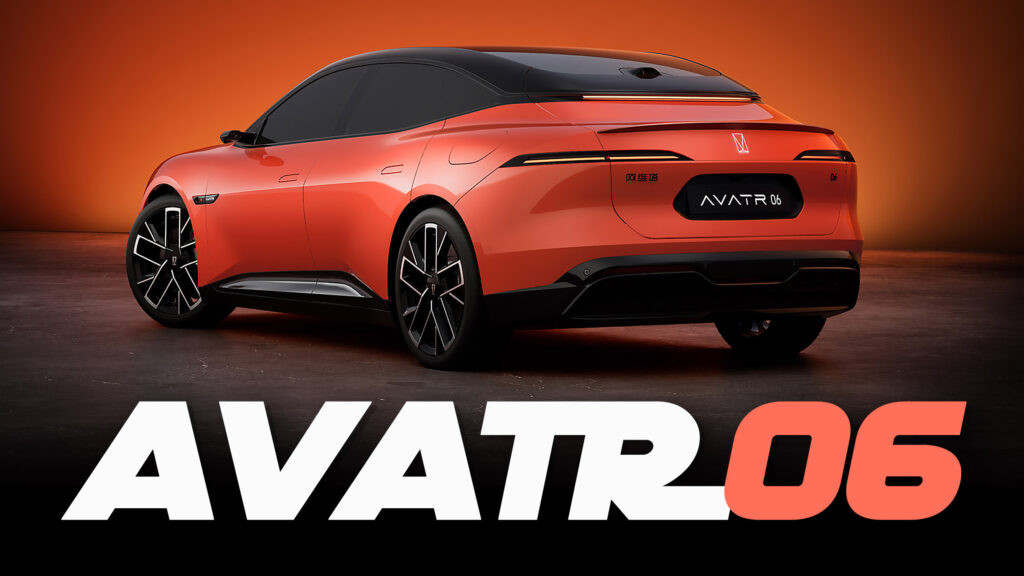 Avatr 06 is another stylish Tesla Model 3 rival that doesn't