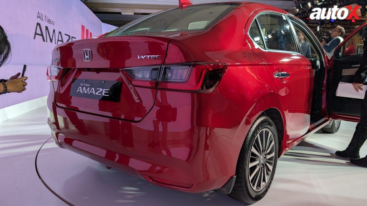 New Honda Amaze rear