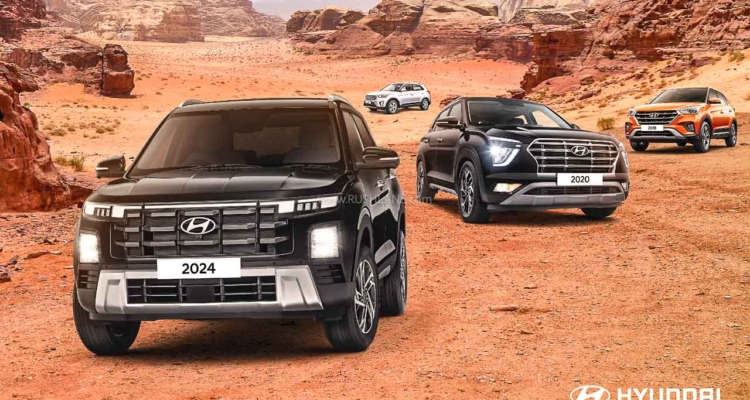 New Hyundai Creta - All versions till date (2015 to 2024)