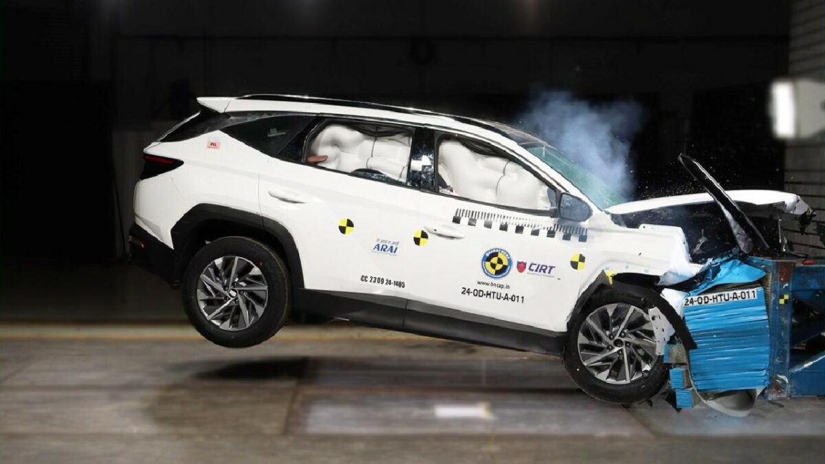 Hyundai Tucson Bharat Ncap test