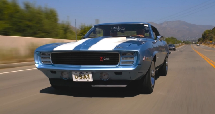 Jay Leno drives a lost and found 1969 Camaro Z/28