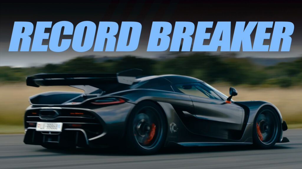  Koenigsegg Jesko sets new road-legal lap record at Top Gear test track