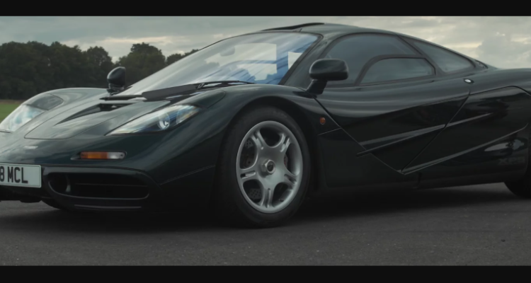 Side view of the McLaren F1