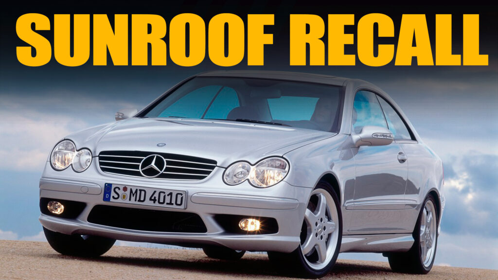  Mercedes sunroof disaster strikes again with over 33,000 cars affected