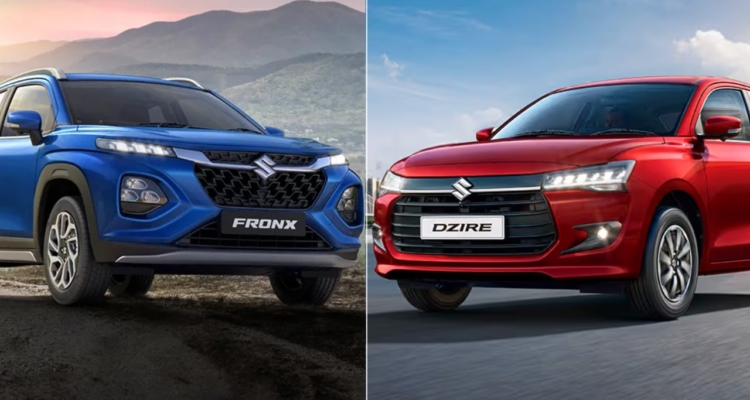 New Maruti Dzire Vs Maruti Fronx Specs Price Features Design Comparison