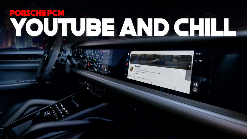  New and existing Porsches are taking to YouTube because riding shotgun is so boring