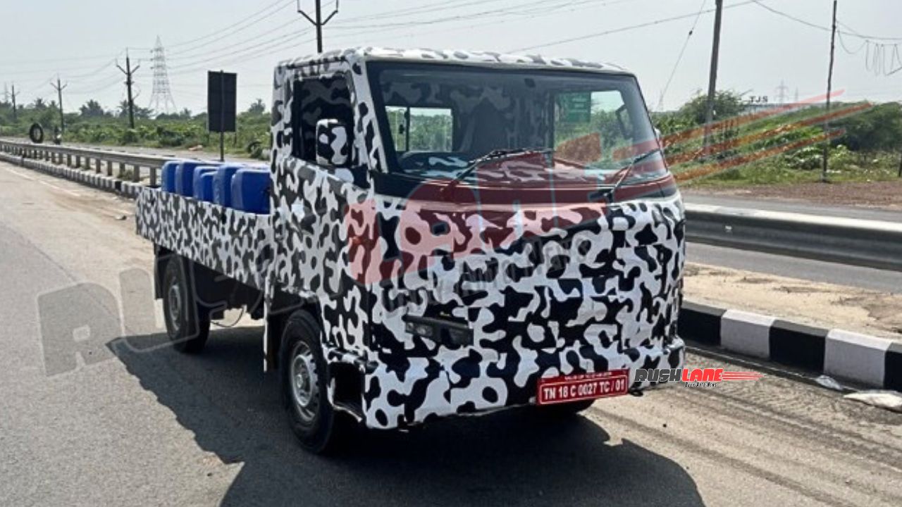 New Electric Pickup Truck Spied