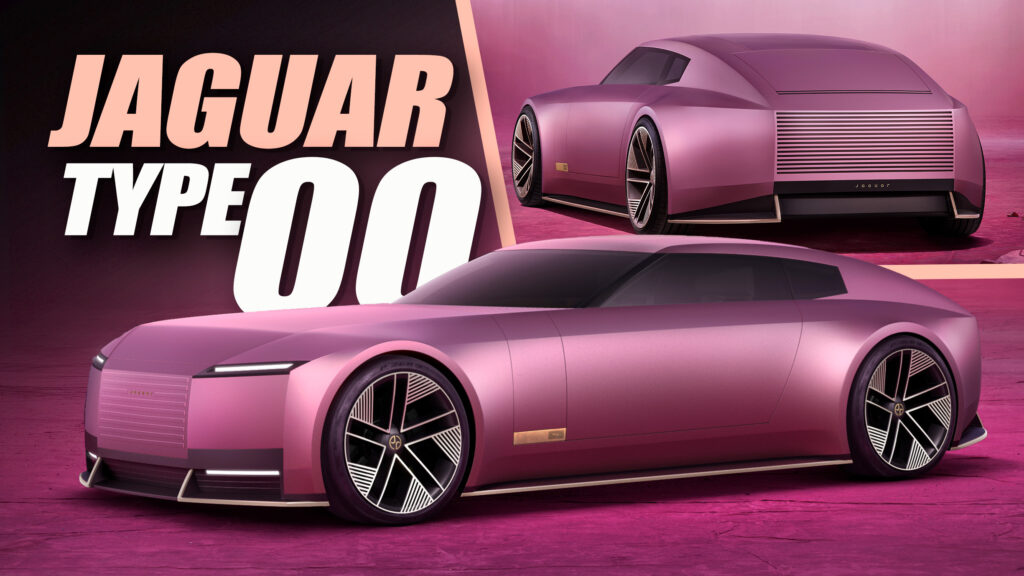  Radical Jaguar Type 00 concept previews make-or-break MY26 electric sedan