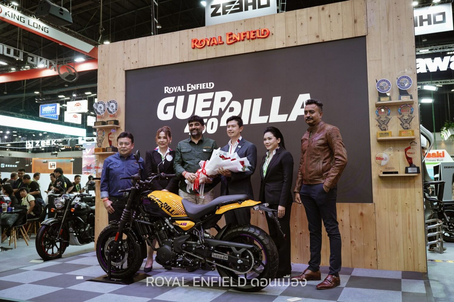 Royal Enfield Thailand Action