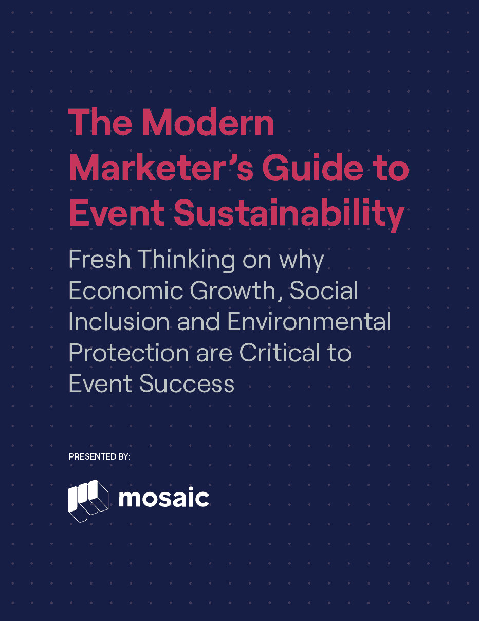 The modern marketer’s guide to event sustainability