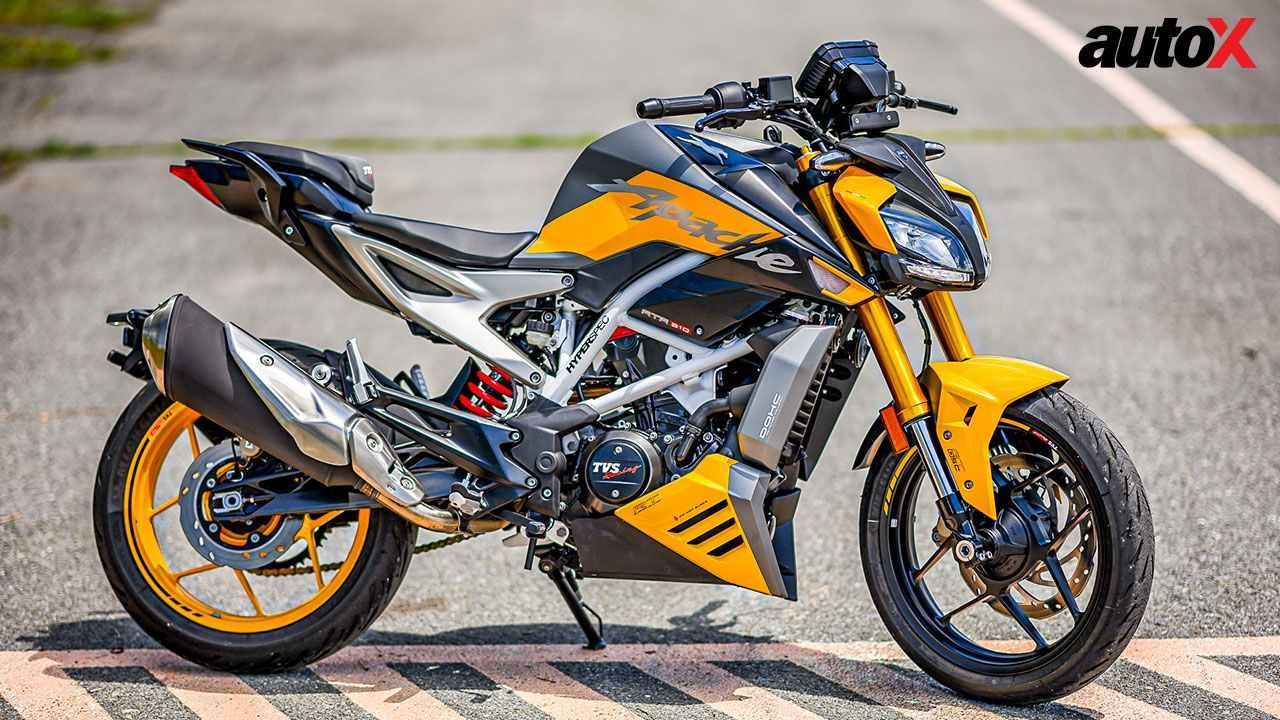 TVS Apache RTR 310 elevation view 1