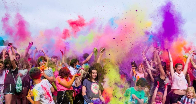 Photo by Marcin Dampc: https://www.pexels.com/photo/group-of-people-having-neon-party-1684187/ -- unique events