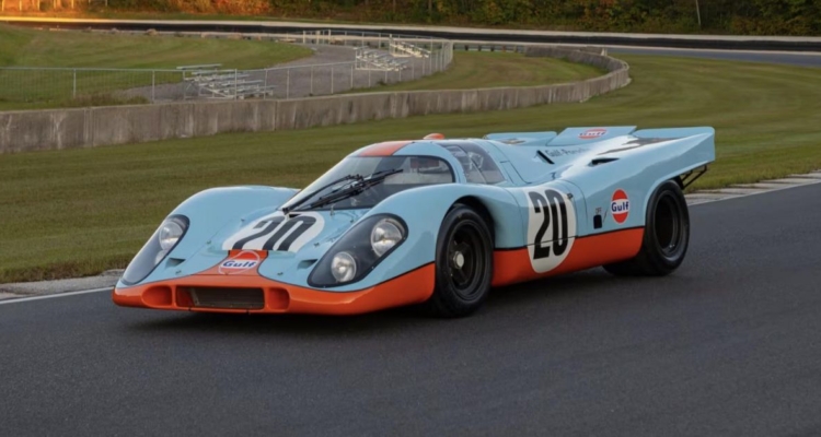 Steve McQueen's Le Mans Porsche 917K owned by Seinfeld