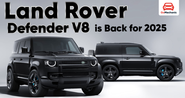 Land Rover Defender V8 to return to India in 2025