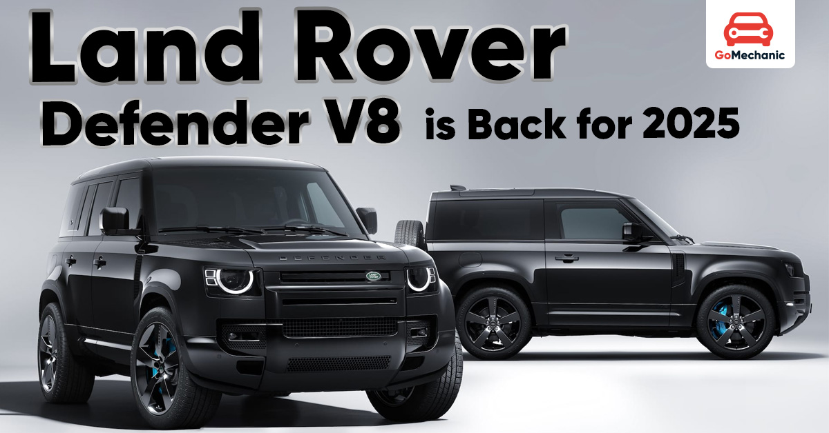 Land Rover Defender V8 to return to India in 2025