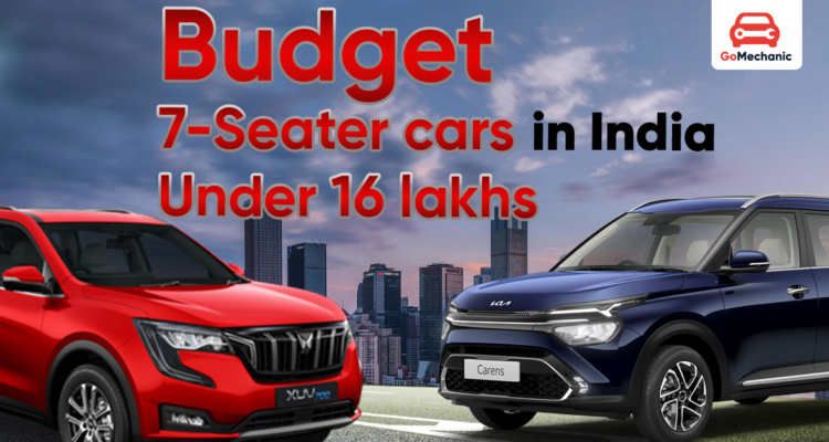 India's economical 7-seater car, limited to under 1.6 million