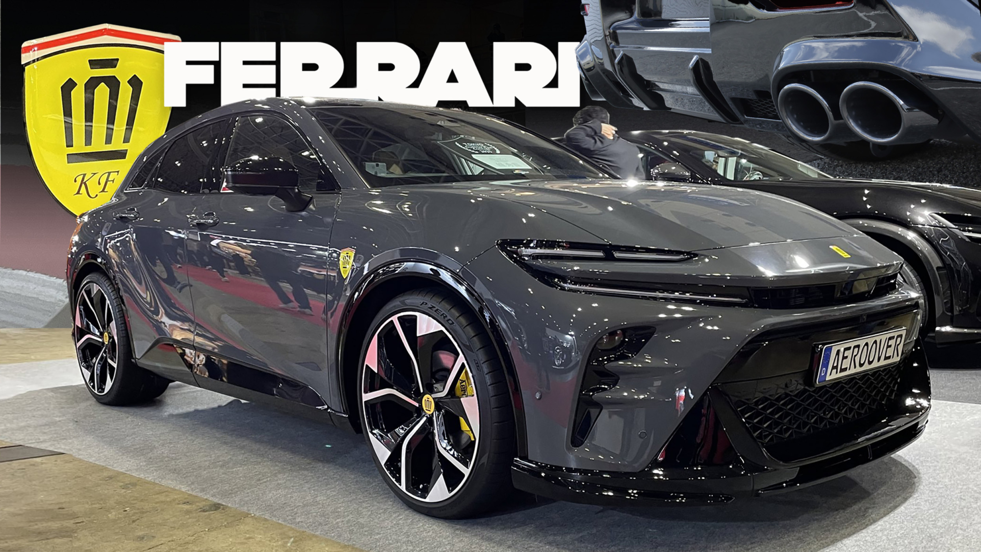 Tuner Gives Toyota Crown Sport The Ferrari Purosangue Overhaul It Deserves