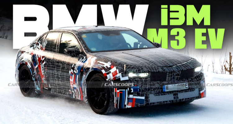 2027 BMW M3 EV Begins Testing, Could Pack Over 700 HP