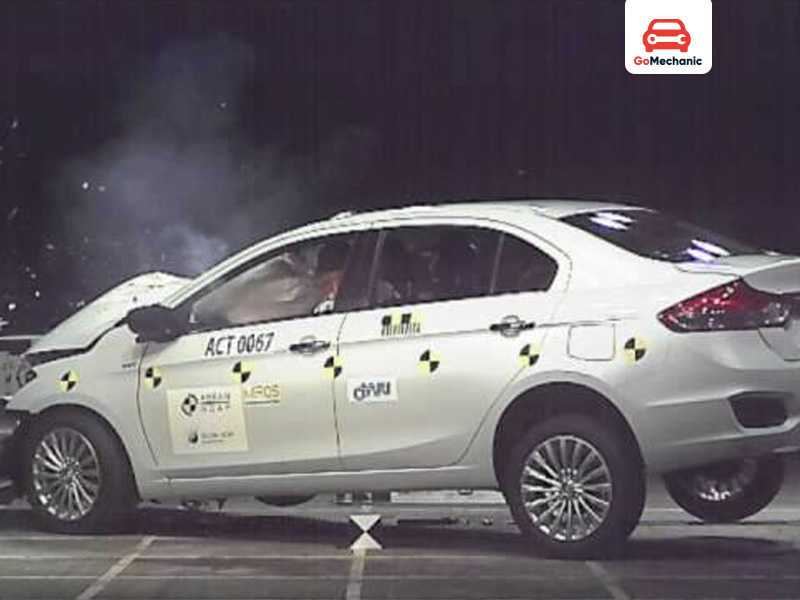 NCAP safety rating of Maruti Suzuki Ciaz