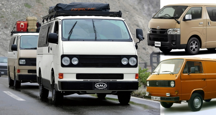 The Vanace Turns The Toyota HiAce Into A Retro VW T3 Lookalike