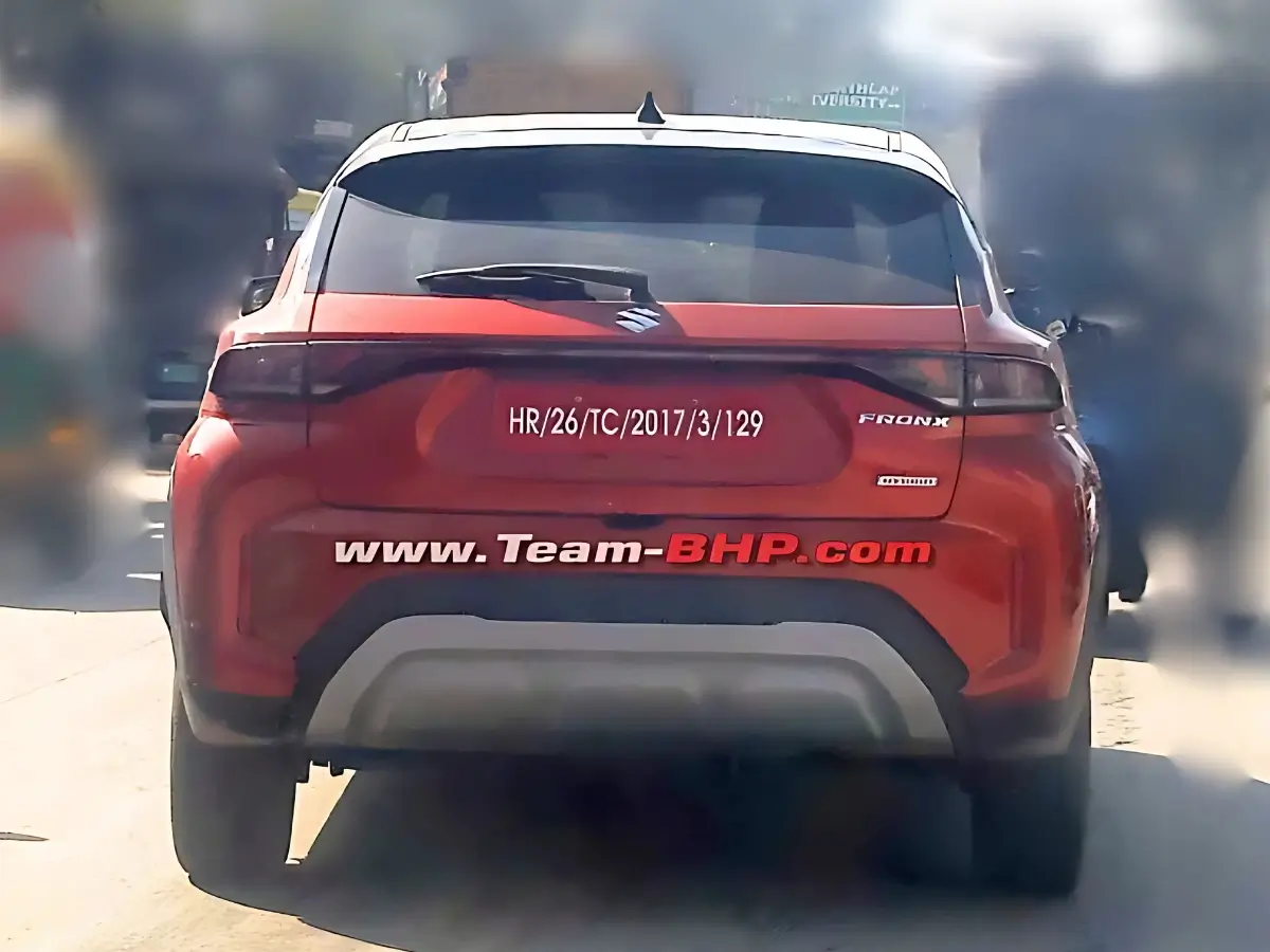 2025 Maruti Fronx Hybrid spotted